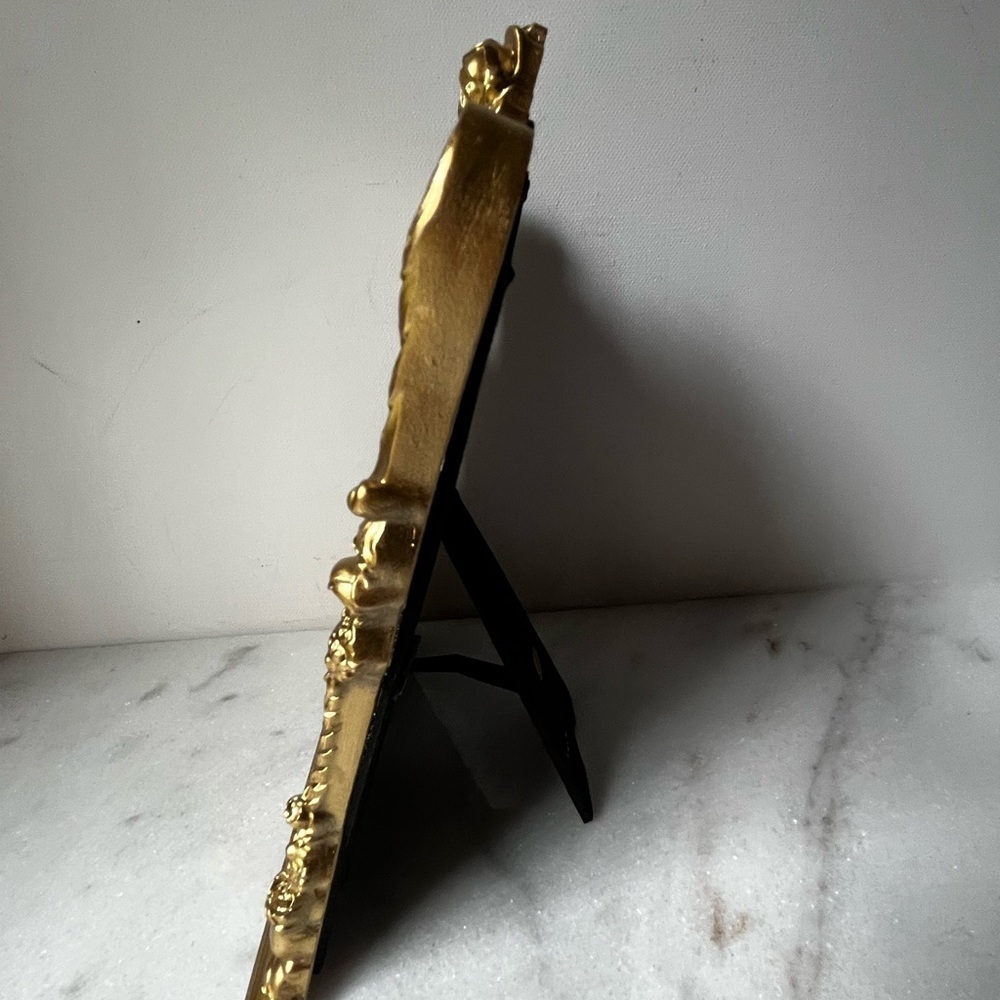 Nicole Miller Gold Ornate Picture Frame for 5x7” photo - Picture 7 of 10